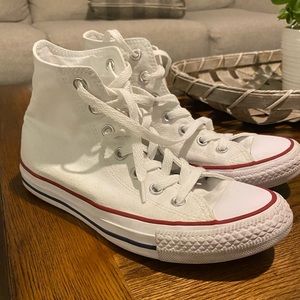 White High Top Converse